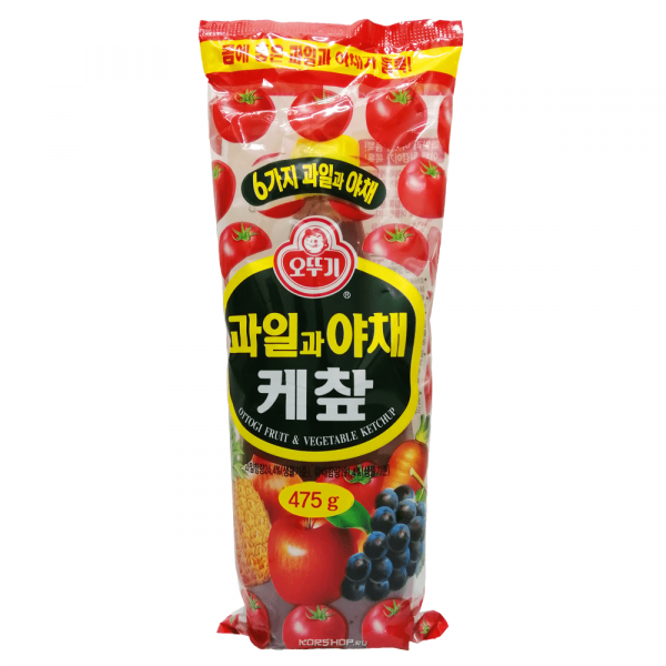Кетчуп с овощами и фруктами ОТТОГИ / OTTOGI, Корея, 475 г