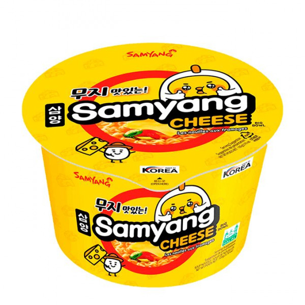 Лапша б/п Samyang Cheese со вкусом сыра (Чашка) , 105 г